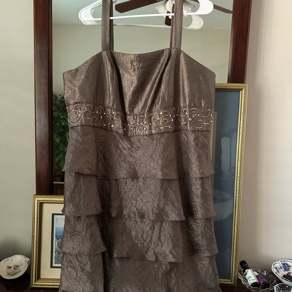 Vintage early 2000s style formal mini dress